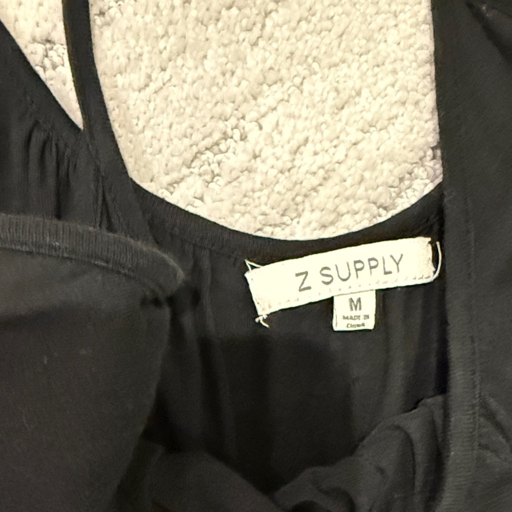 Z Supply Classic Black Maxi Dress